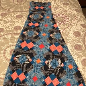 LulaRoe medium Maxi skirt